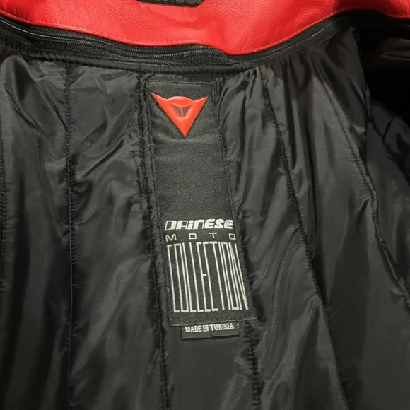 Dainese 100% Leather Heavy Duty Moto Jacket